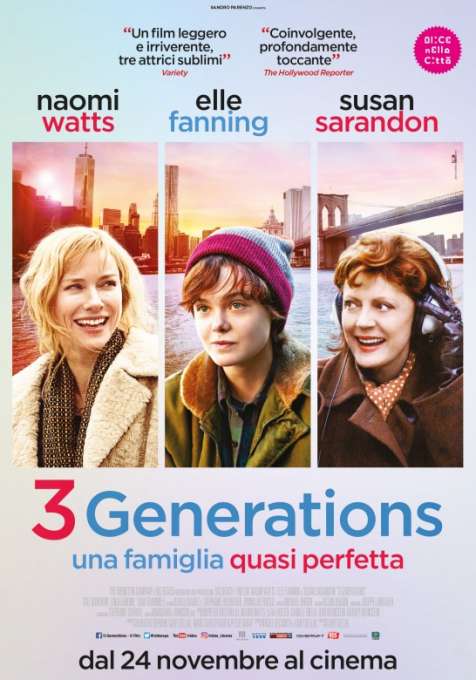 3 Generations - Una famiglia quasi perfetta poster