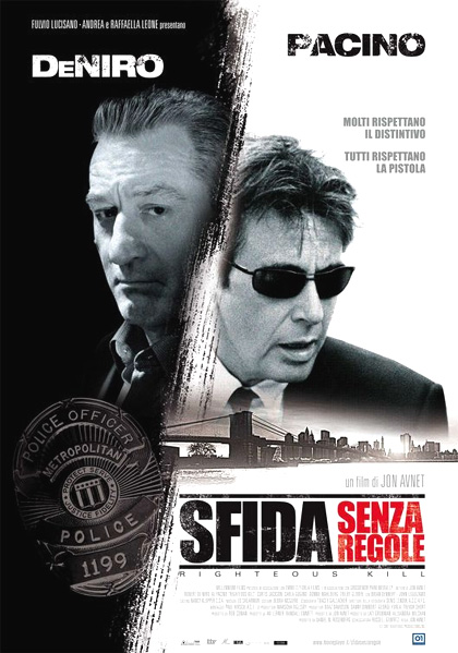 Sfida senza regole (Righteous Kill) poster